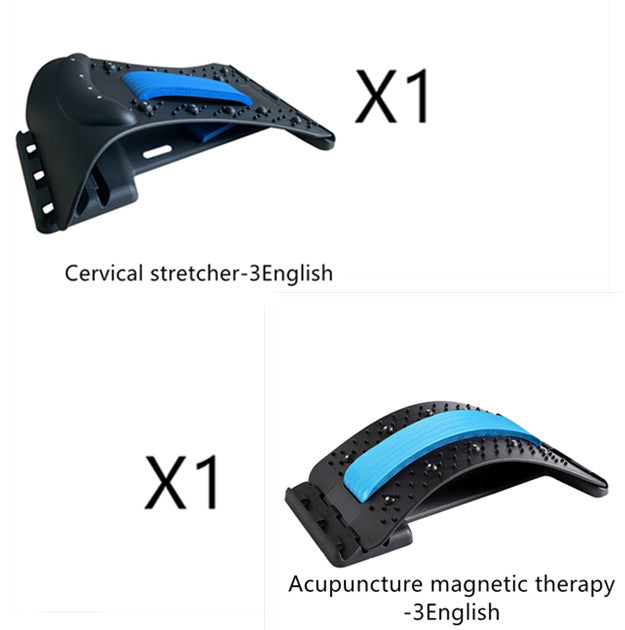 Neck Shoulder Stretcher Relaxer Cervical Chiropractic Traction Device Pillow For Pain Relief